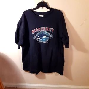 AC692 Black tee. XXLG, Monterey, CA Orcs